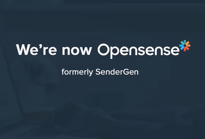 It's Official. SenderGen is Now Opensense.